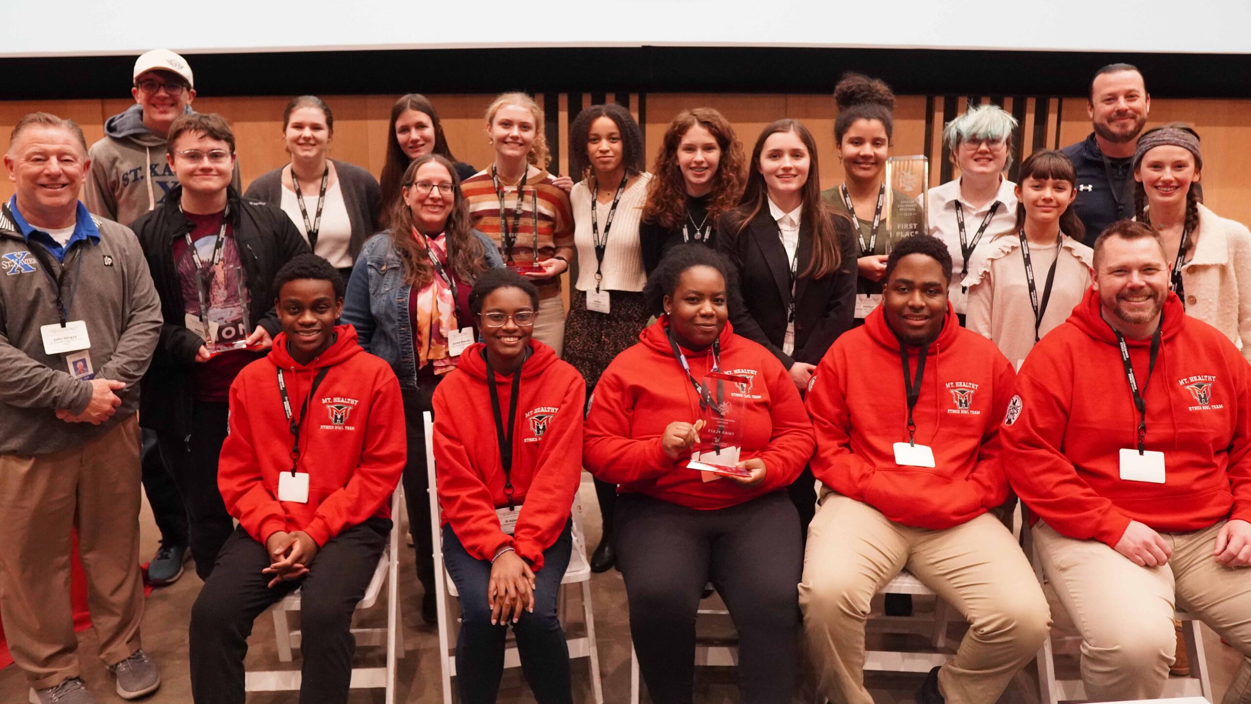 Photo of top four teams