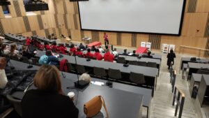 Teams gather prior to beginning of preliminary rounds