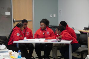 Mt. Healthy Team 2 during competition round