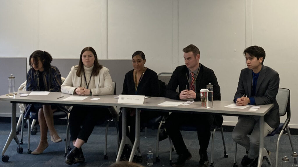 UC's Intercollegiate Ethics Bowl Team at 2022 Regional