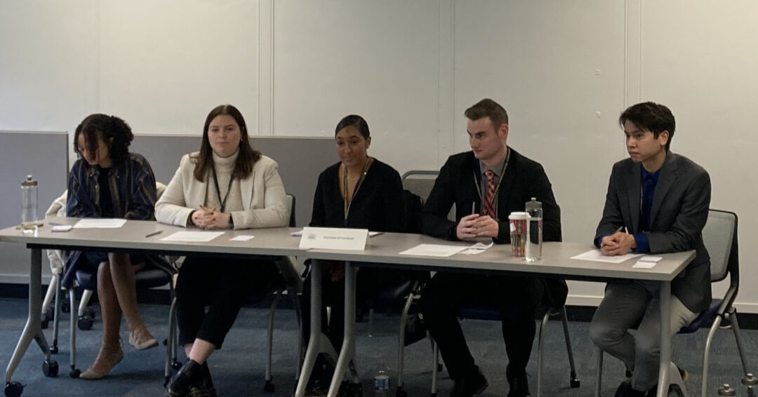 UC's Intercollegiate Ethics Bowl Team at 2022 Regional