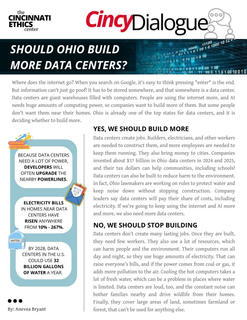 Should Ohio build more data centers?
